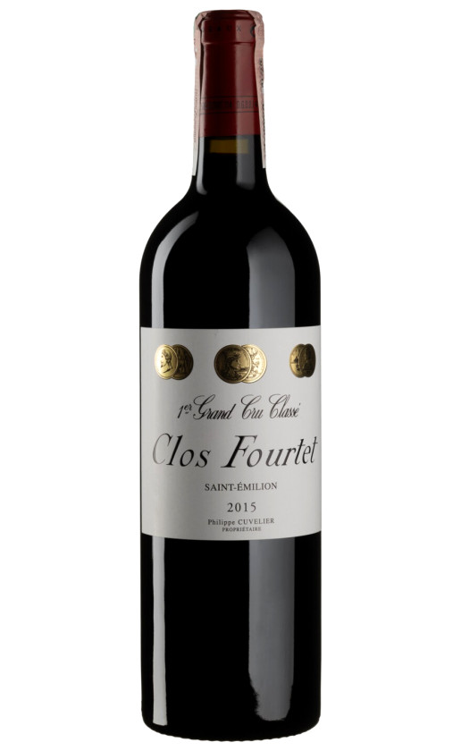 Вино Clos Fourtet Saint-Emilion 1-er Grand Cru Classe 2015