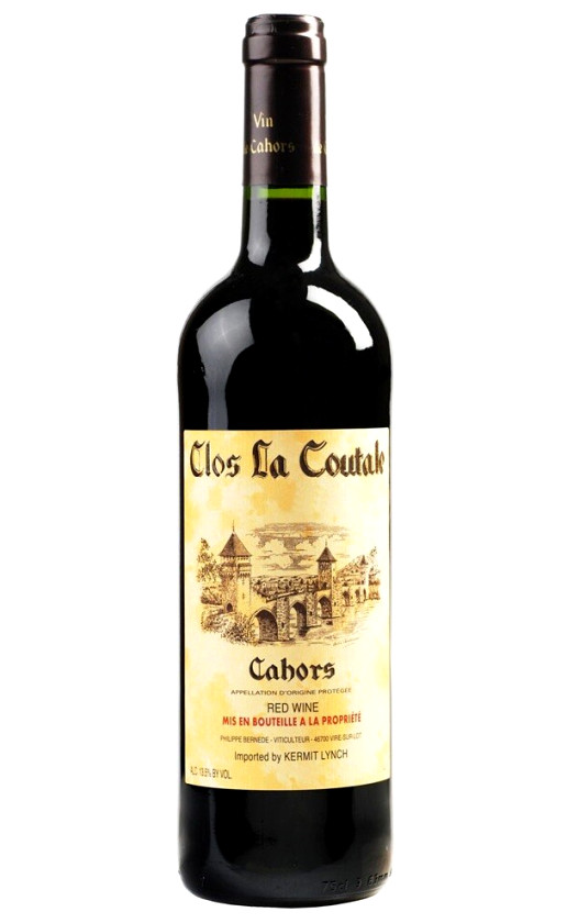 Вино Clos La Coutale Cahors