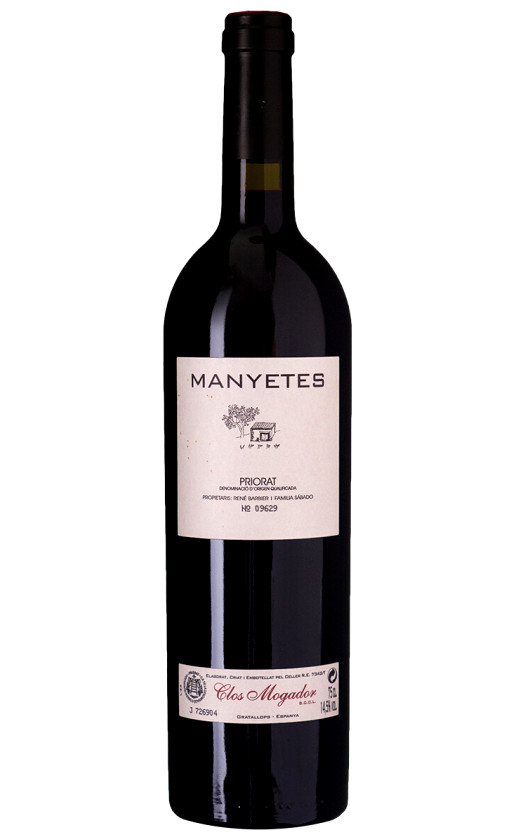 Wine Clos Manyetes Priorat 2001