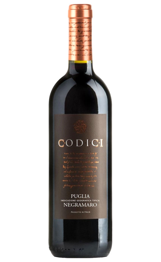 Wine Codici Negroamaro Puglia