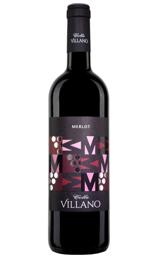 Wine Colle Villano Merlot Friuli Venezia Giulia