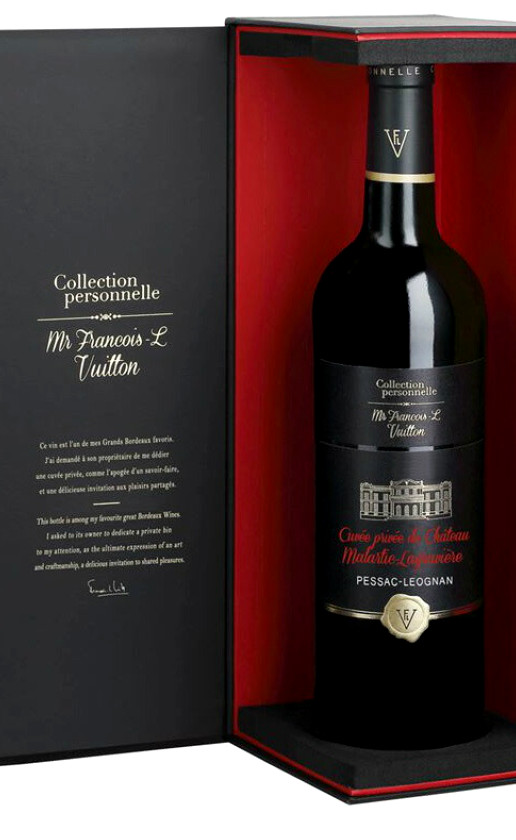 Вино Collection personnelle. Mr Francois-L Vuitton Cuvee Privee du Chateau Malartic-Lagraviere Pessac-Leognan 2013 gift box