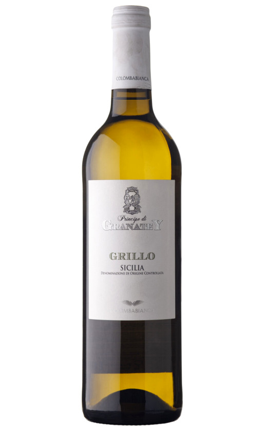 Wine Colomba Bianca Principe Di Granatey Grillo Sicilia