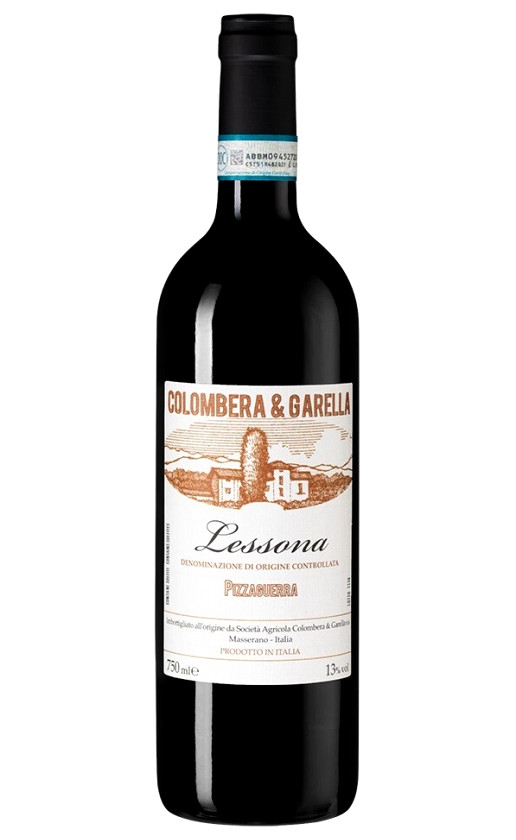 Wine Colombera Garella Lessona Pizzaguerra 2017