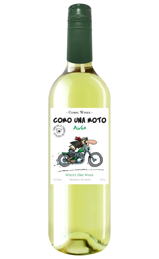Wine Como Una Moto Airen Dry 2019