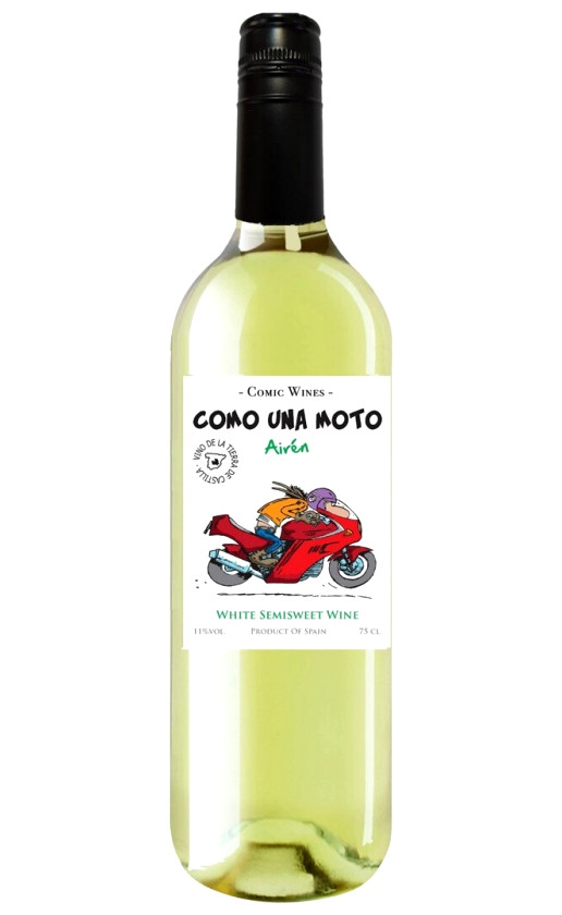 Wine Como Una Moto Airen Semisweet 2020