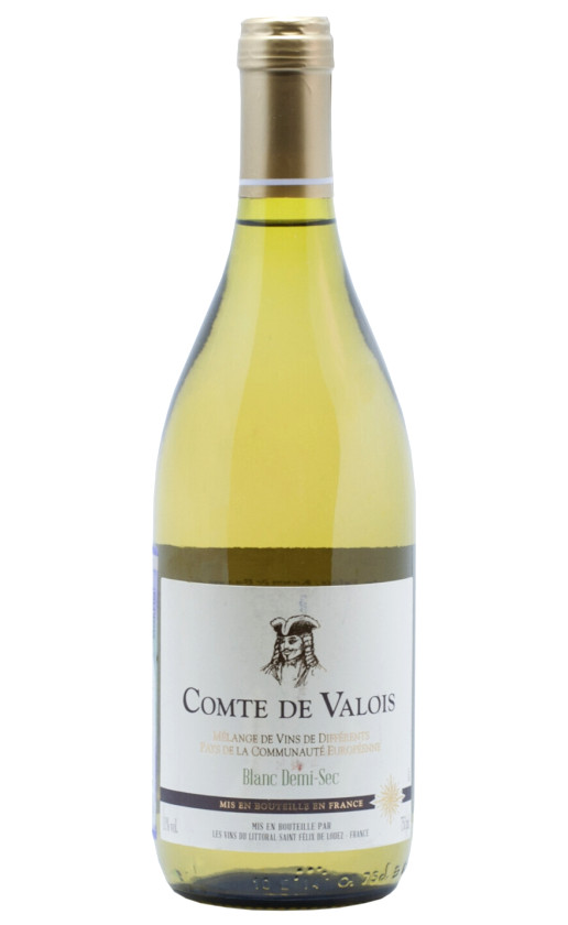 Wine Comte De Valois Blanc Demi Sec