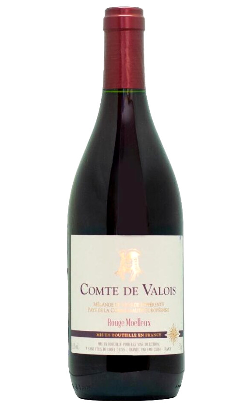 Wine Comte De Valois Rouge Moelleux