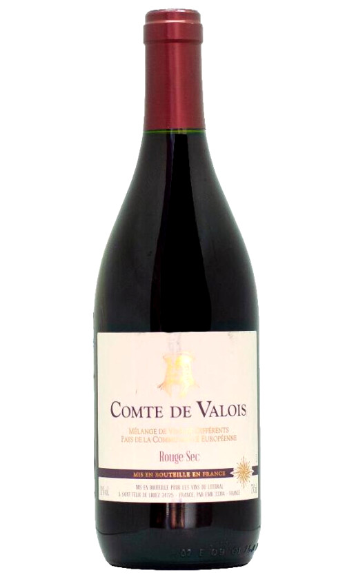 Wine Comte De Valois Rouge Sec