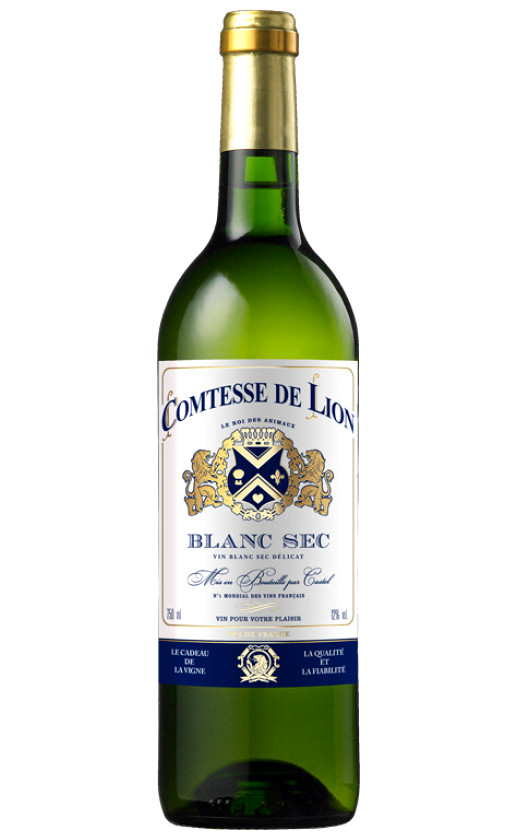 Wine Comtesse De Lion Blanc Sec