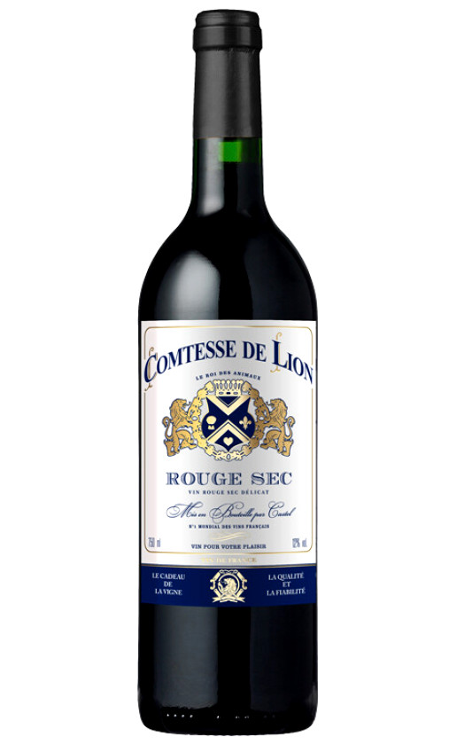 Wine Comtesse De Lion Rouge Sec