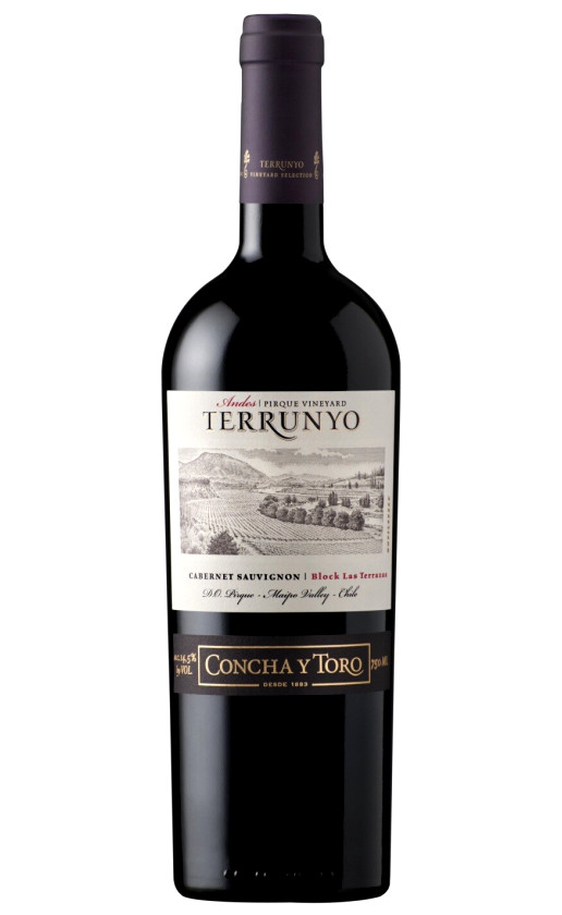 Вино Concha y Toro Terrunyo Cabernet Sauvignon
