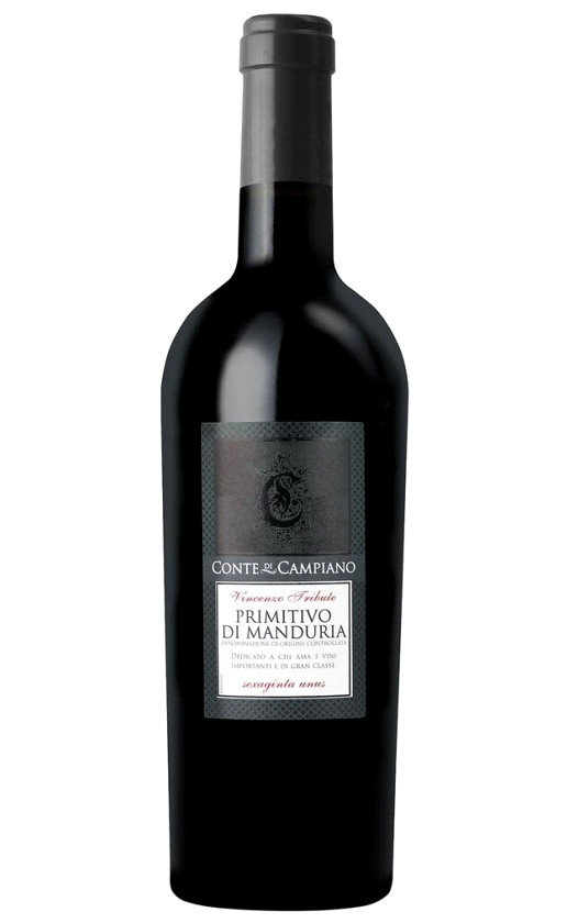 Wine Conte Di Campiano Primitivo Di Manduria