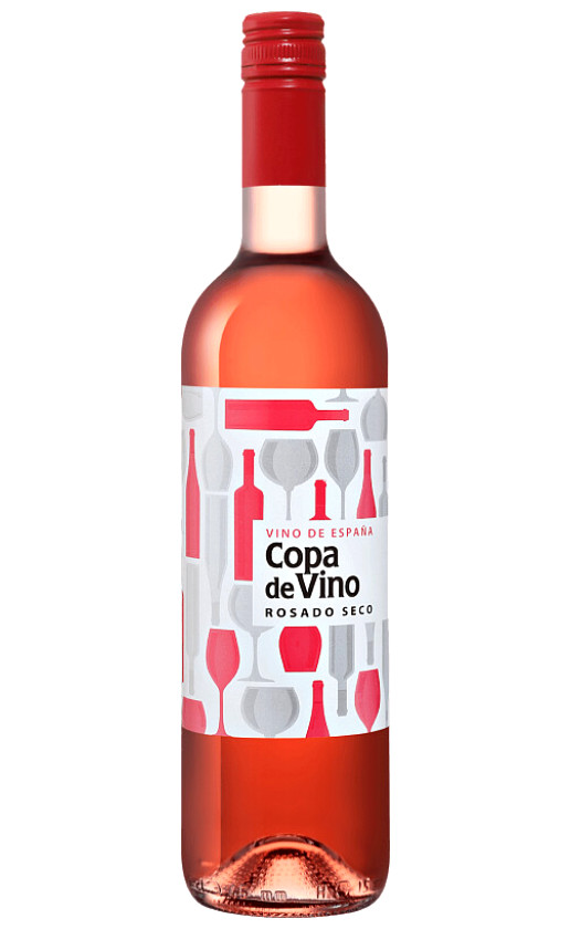 Wine Copa De Vino Rosado Seco