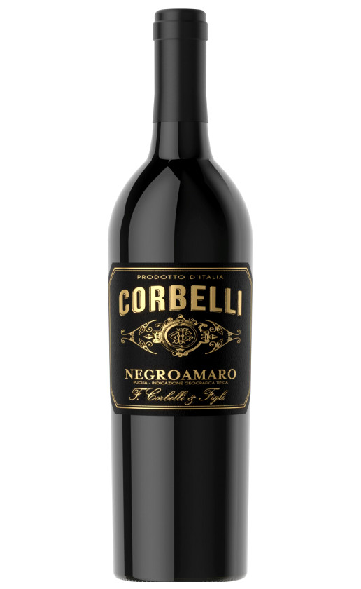 Вино Corbelli Negroamaro Puglia 2018