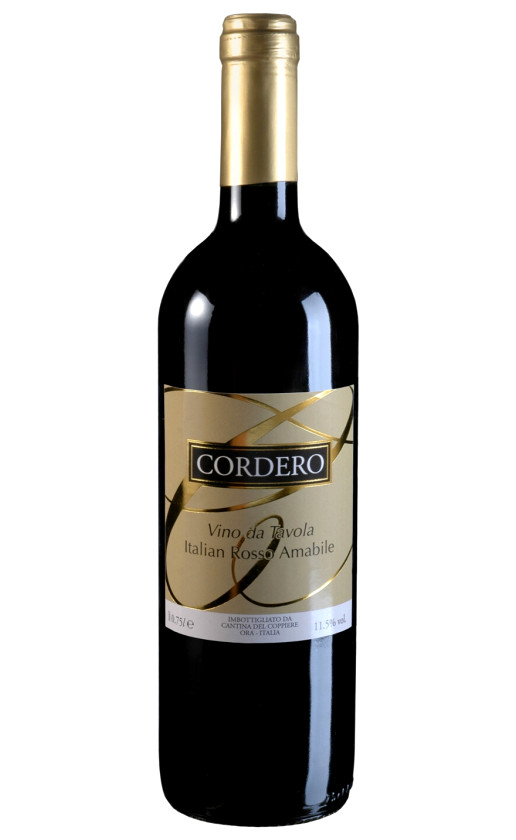 Wine Cordero Rosso Amabile