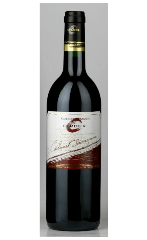 Wine Cordier Mestrezat Grands Crus Cabernet Sauvignon Vin De Pays Doc 2006