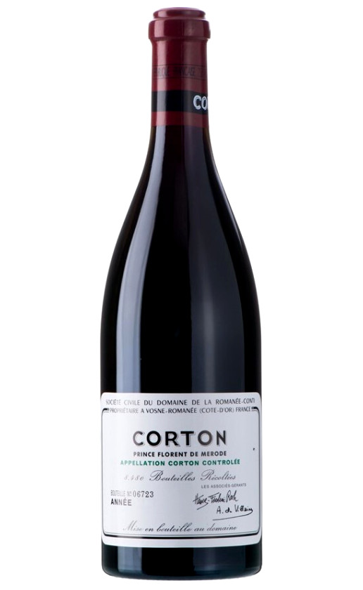 Wine Corton Prince Florent De Merode 2016