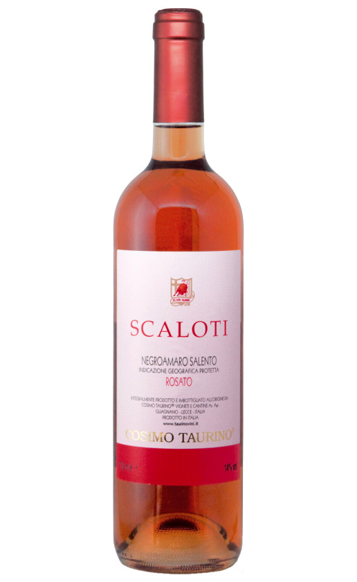 Wine Cosimo Taurino Scaloti Negroamaro Salento Rosato