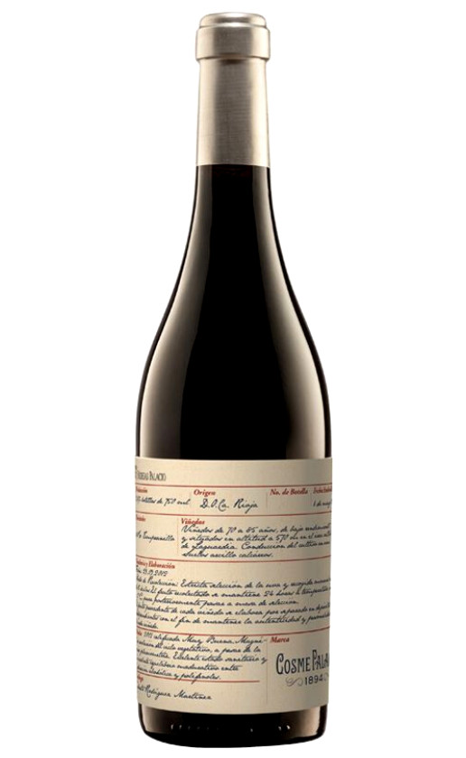 Wine Cosme Palacio 1894 Tinto Rioja A 2015