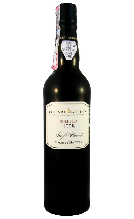 Wine Cossart Gordon Colheita Malmsey 1998
