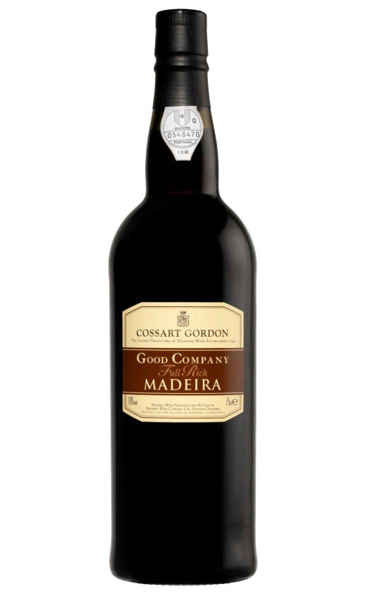 Wine Cossart Gordon Good Company Full Rich