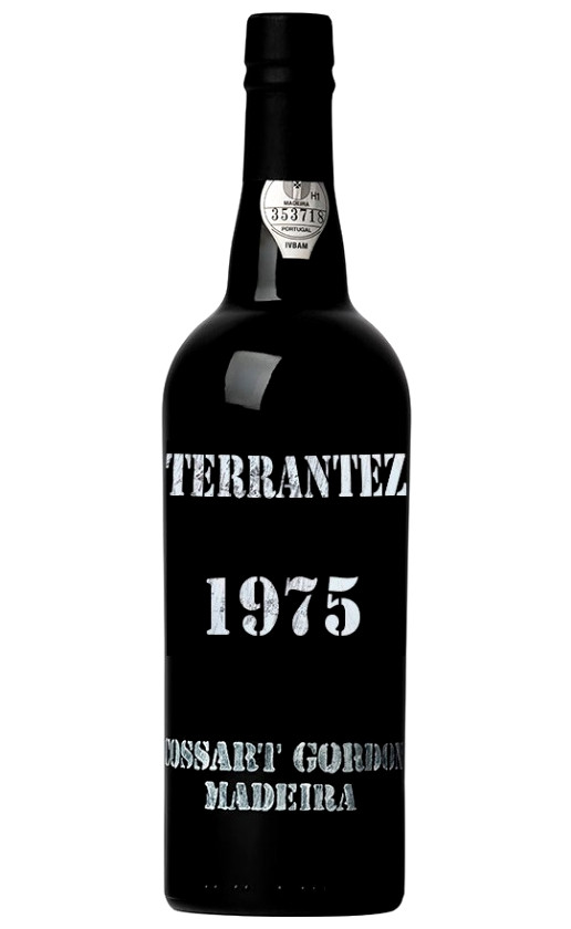 Wine Cossart Gordon Terrantez 1975