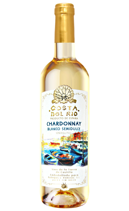 Costa del Rio Chardonnay Semidulce Tierra de Castilla