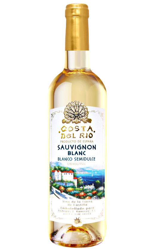 Wine Costa Del Rio Sauvignon Blanc Semidulce Tierra De Castilla
