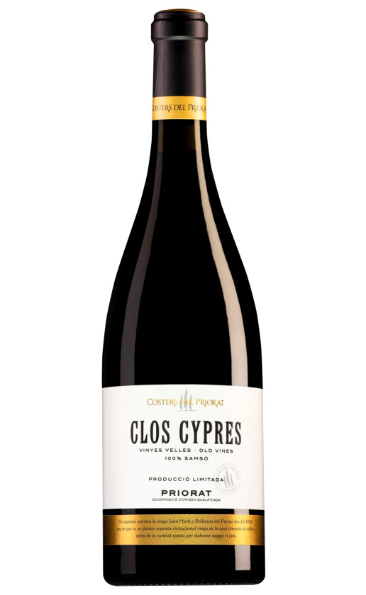 Wine Costers Del Priorat Clos Cypres Velles Vinyes Priorat 2017