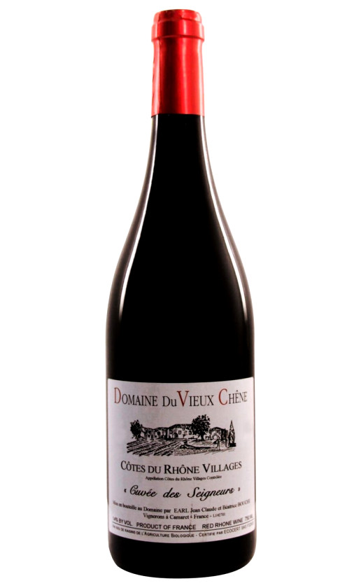 Wine Cotes Du Rhone Villages Cuvee Des Seigneurs Red 2013