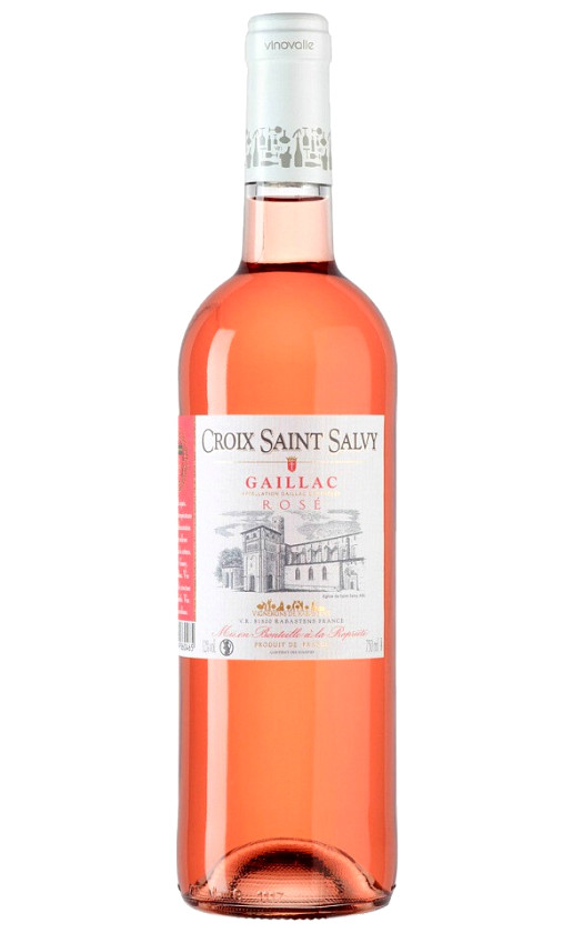 Wine Croix Saint Salvy Rose Gaillac Aoc 2019