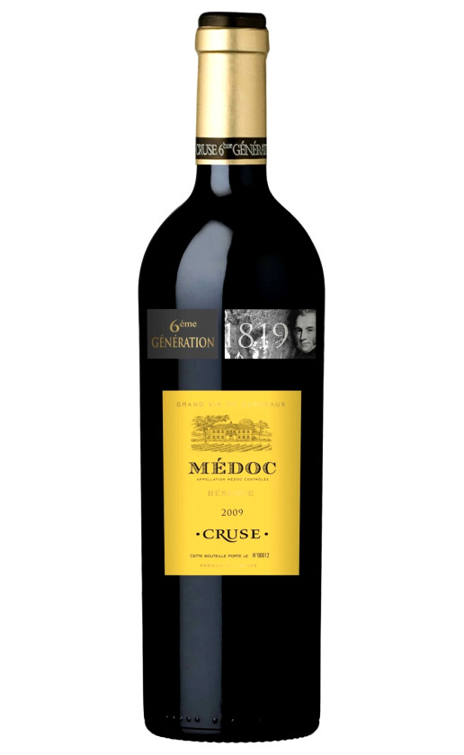 Wine Cruse 6 Eme Generation Reserve Medoc