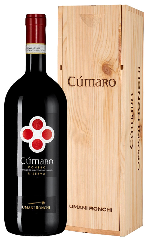 Вино Cumaro Conero Riserva 2016 wooden box