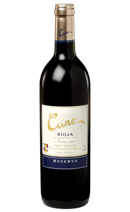 Wine Cune Reserva Rioja 2010