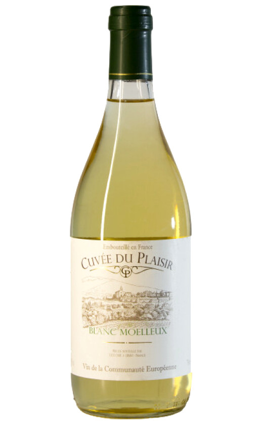 Вино Cuvee du Plaisir Blanc Moelleux