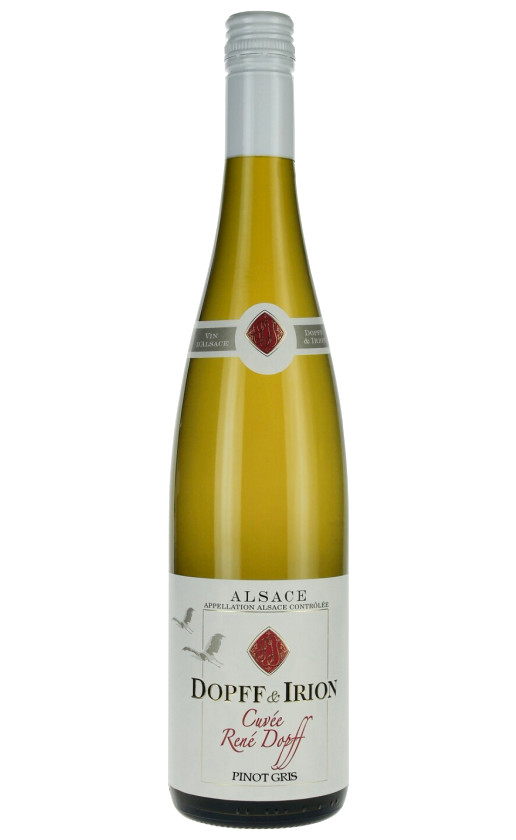 Wine Cuvee Rene Dopff Pinot Gris Alsace 2019