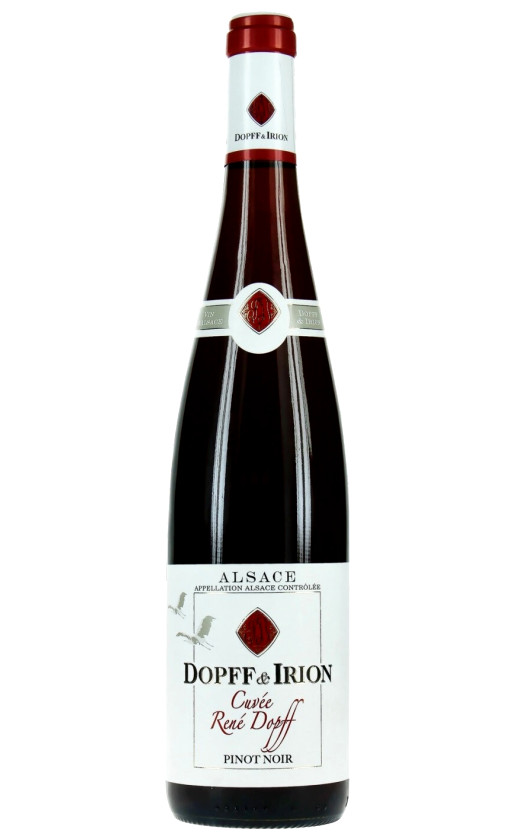 Wine Cuvee Rene Dopff Pinot Noir Alsace 2017