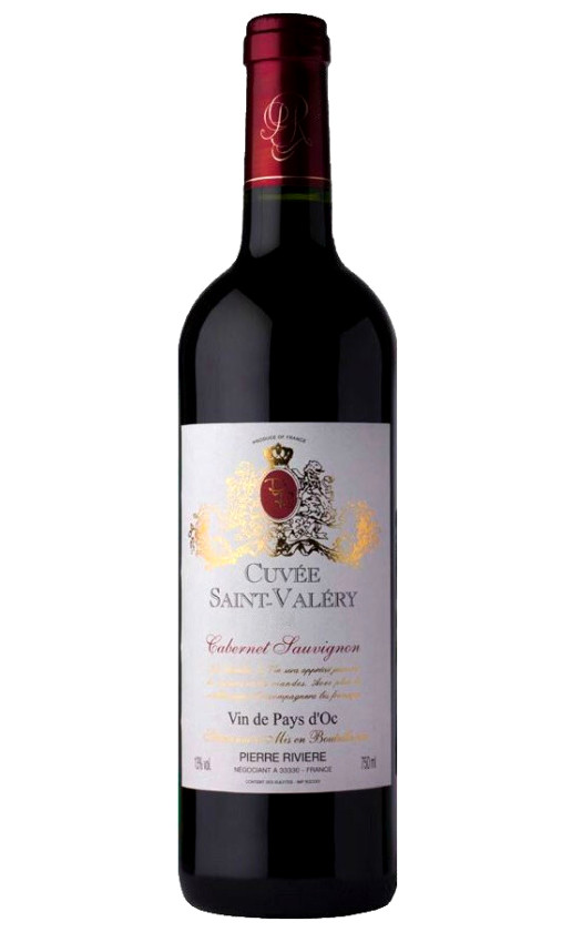 Вино Cuvee Saint-Valery Cabernet Sauvignon Vin de Pays d'Oc