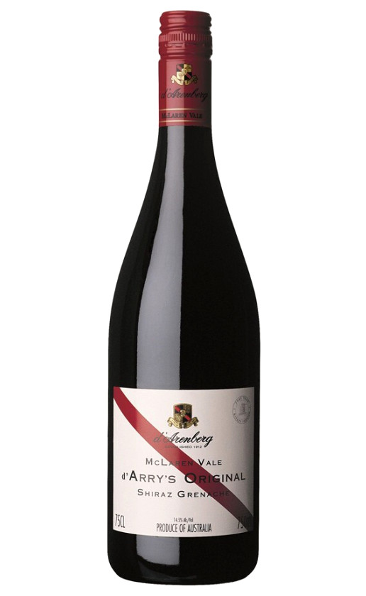 Вино d'Arenberg d'Arry's Original 2014