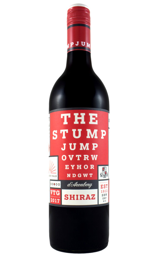 Вино d'Arenberg The Stump Jump Shiraz