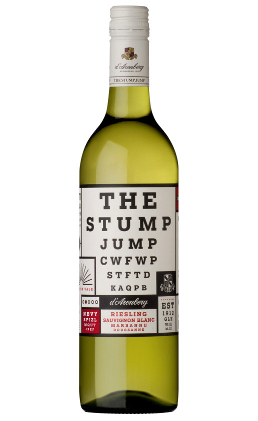 Вино d'Arenberg The Stump Jump White 2018