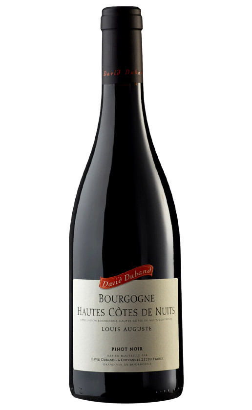 Вино David Duband Bourgogne Hautes-Cotes de Nuits Louis Auguste 2018
