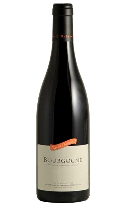 Wine David Duband Bourgogne Pinot Noir 2018
