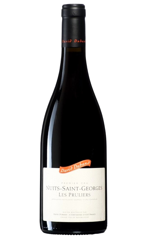 Вино David Duband Nuits-Saint-Georges Premier Cru Les Pruliers 2017