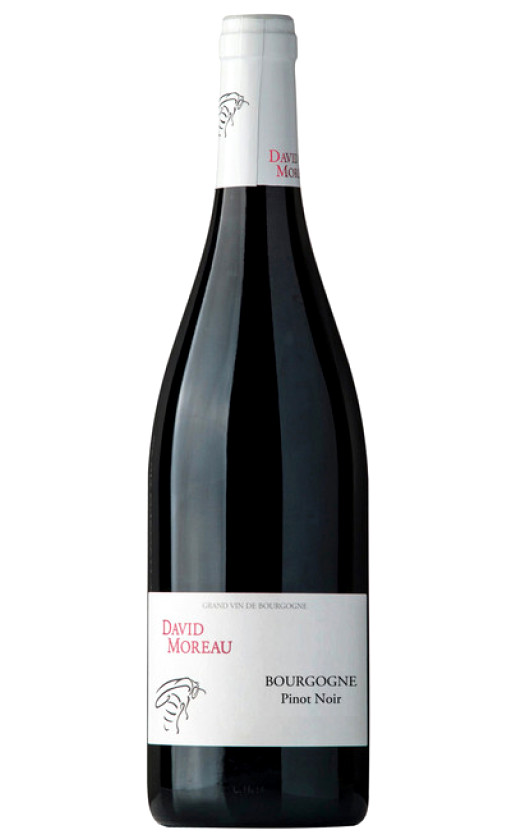 Вино David Moreau Bourgogne Pinot Noir 2019