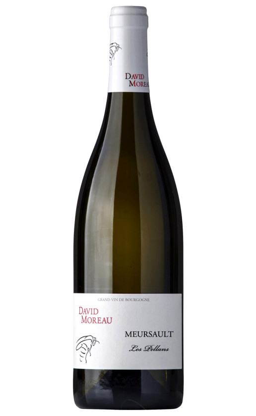 Вино David Moreau Meursault Les Pellans 2019
