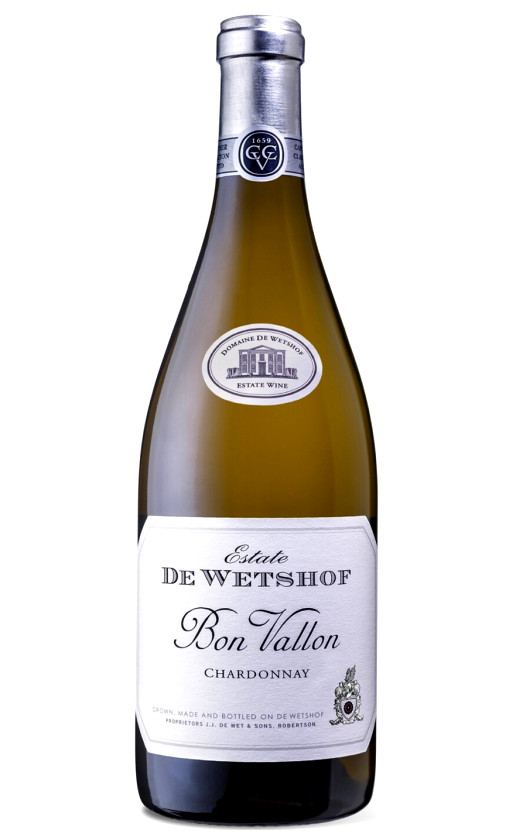 Вино De Wetshof Bon Vallon Chardonnay 2020
