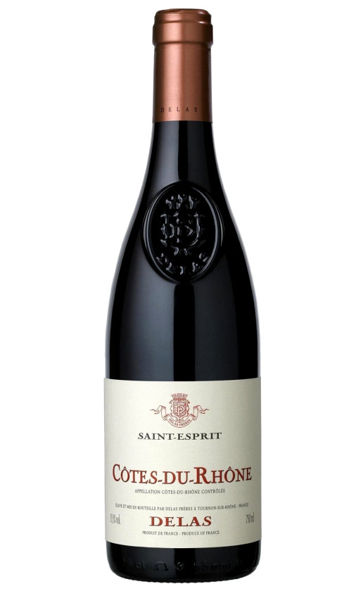 Вино Delas Freres Cotes-du-Rhone Saint-Esprit Red 2018