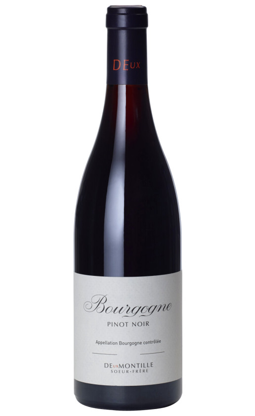 Wine Deux Montille Soeur Frere Bourgogne Pinot Noir 2015